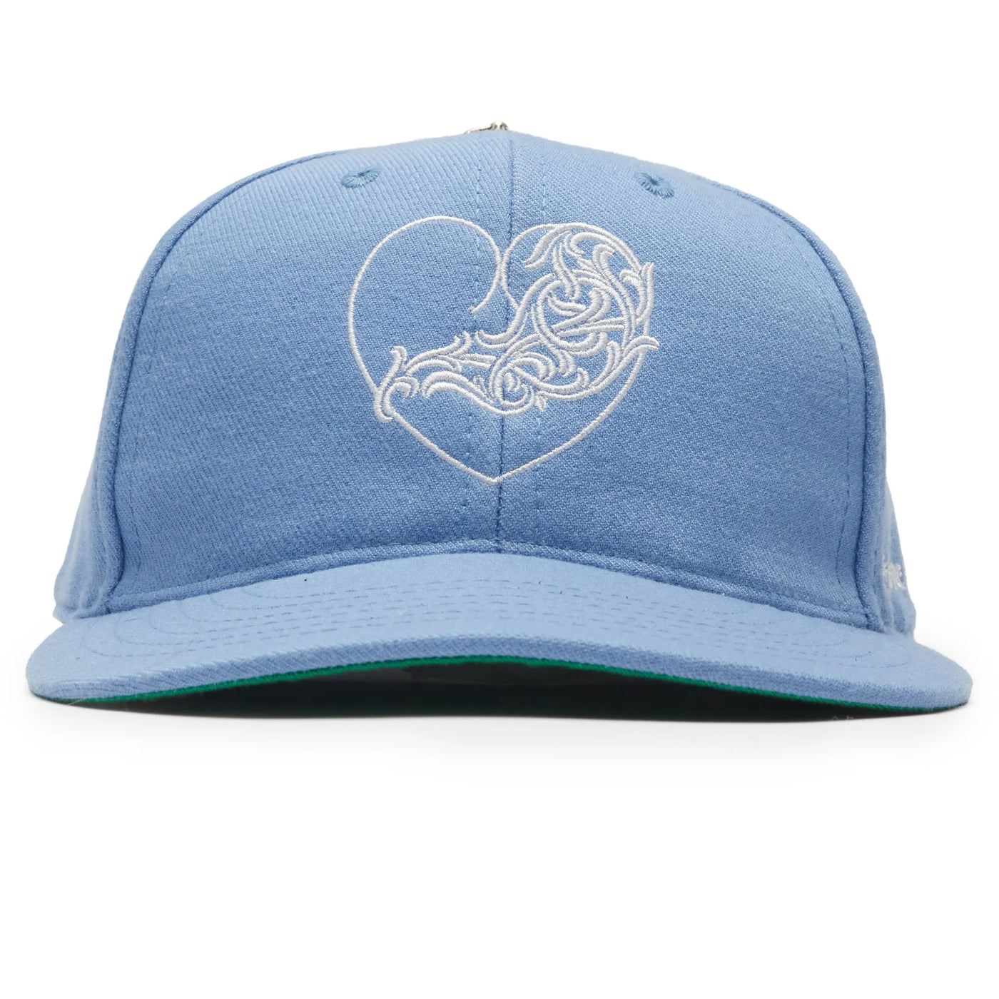 Casquette Chrome Hearts Vinny Heart Embroidered Clair Bleu Baseball — vue 2