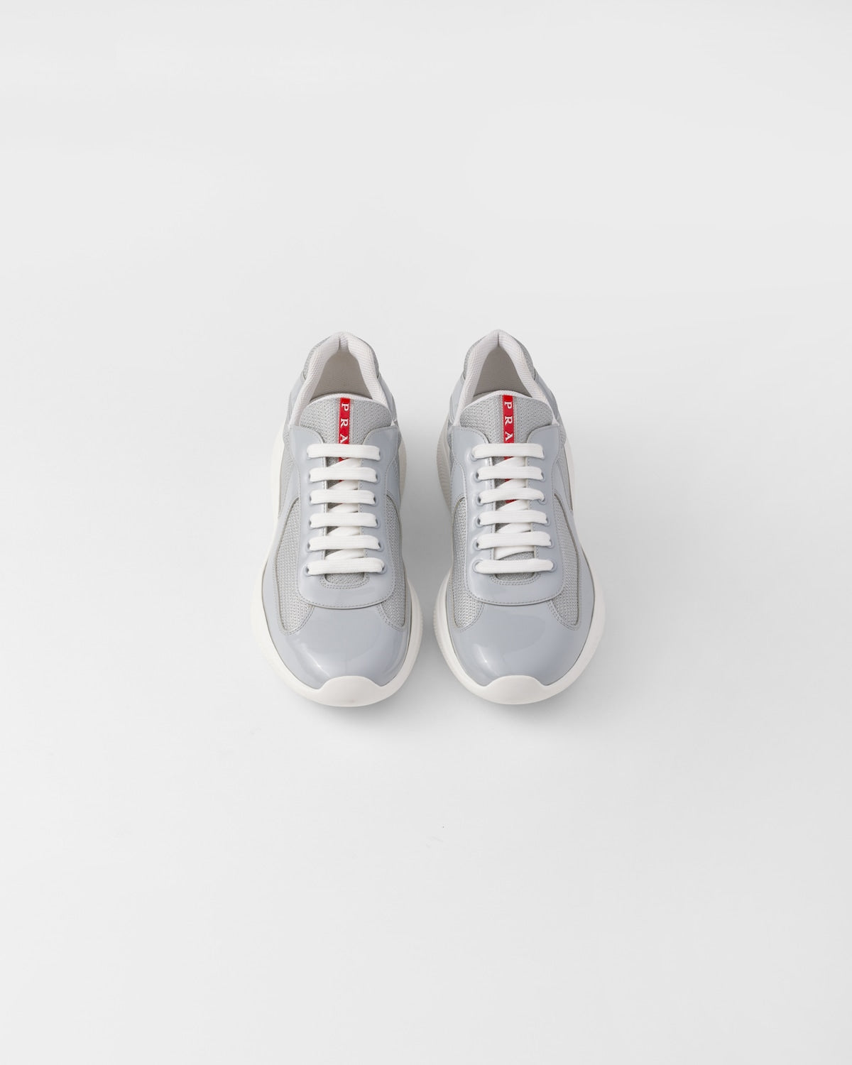 Baskets Prada Cup Gris — vue 3