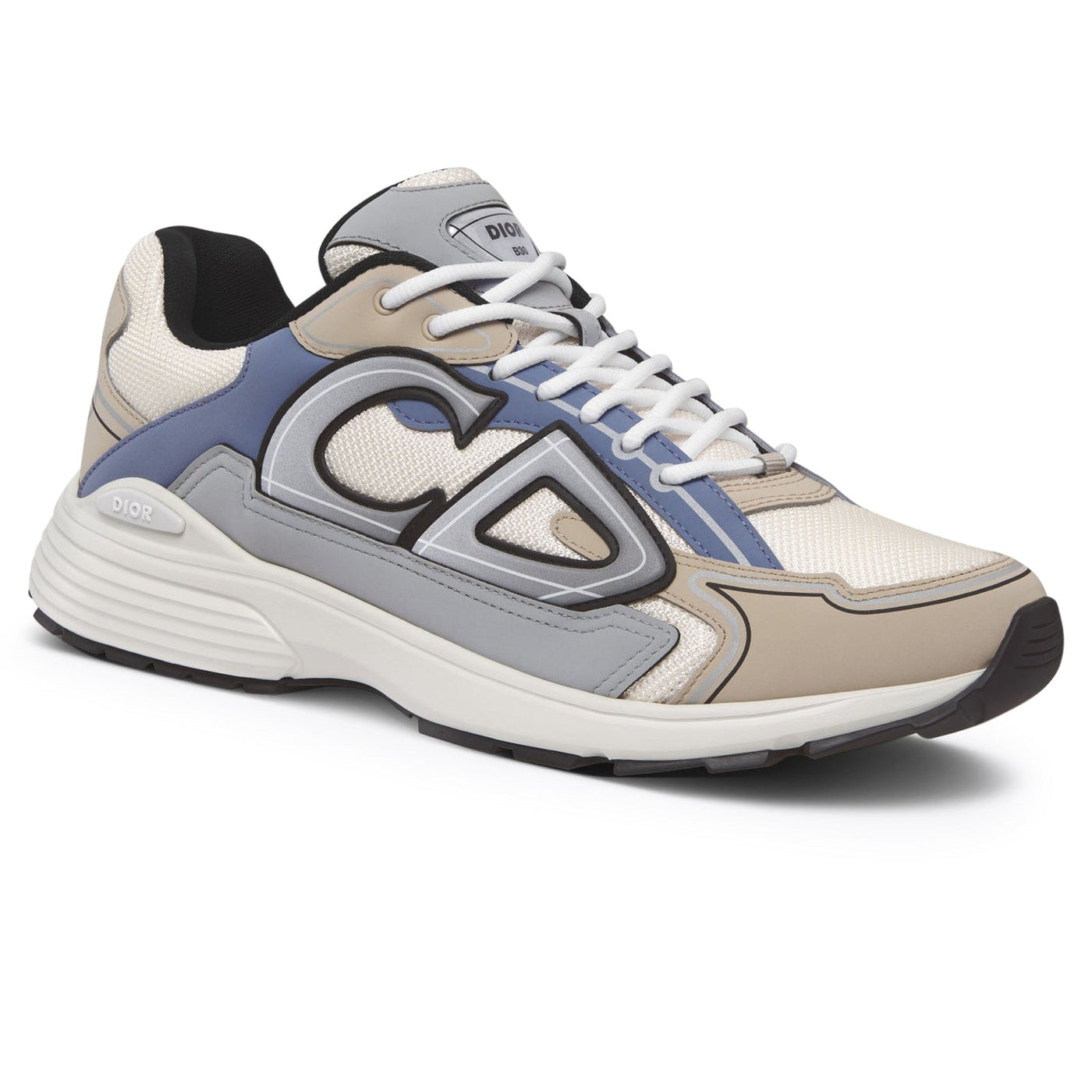 Baskets Dior B30 Beige Bleu — vue 2
