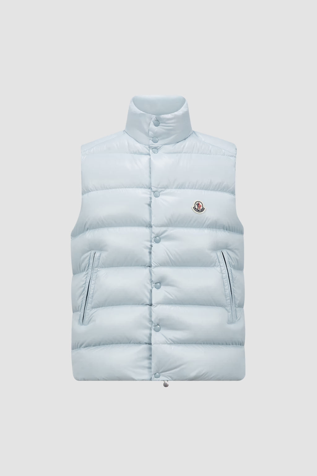 Doudoune Moncler Sans Manche Tibb Bleu Pastel — vue 2