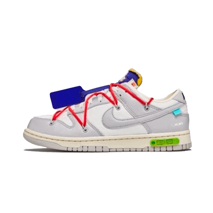 Baskets Off-White Nike Dunk Low "The 50" Lot 23