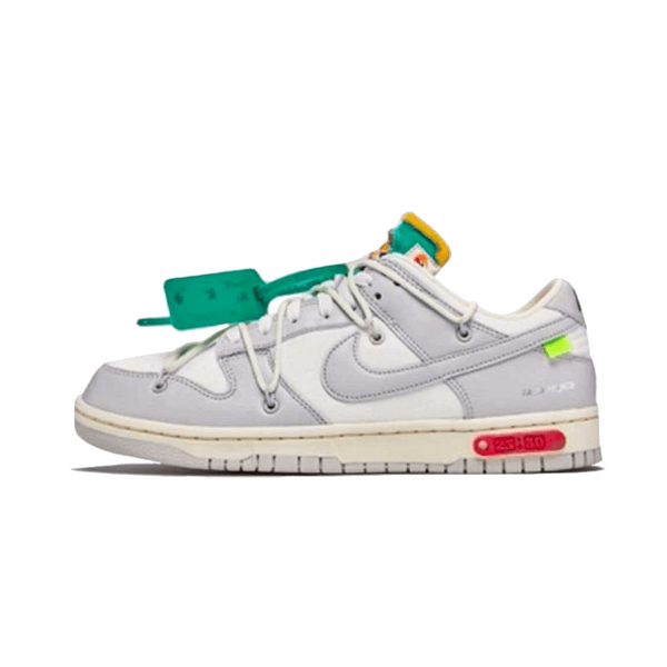 Baskets Off-White Nike Dunk Low "The 50" Lot 25