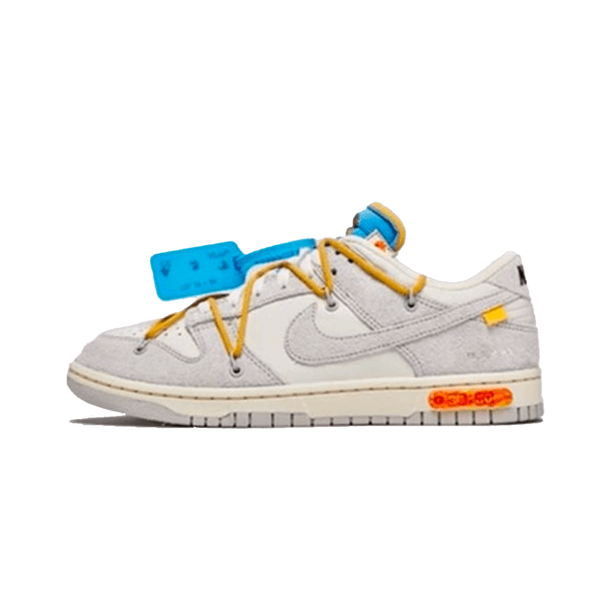 Baskets Off-White Nike Dunk Low "The 50" Lot 34