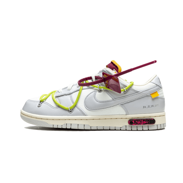Baskets Off-White Nike Dunk Low "The 50" Lot 8