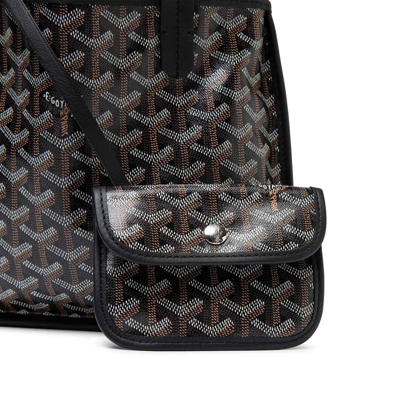 Sac Goyard Anjou Mini Noir — vue 2