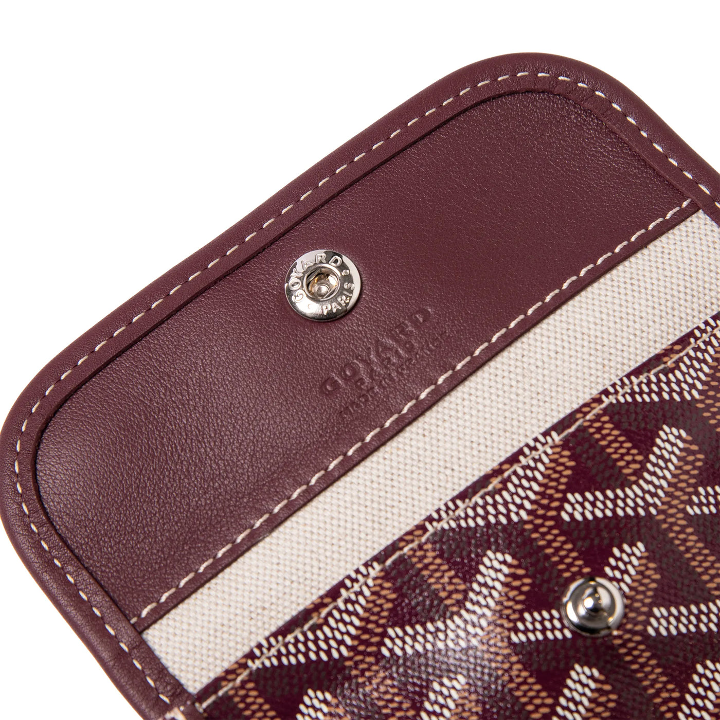 Sac Goyard Anjou Mini Burgundy — vue 9