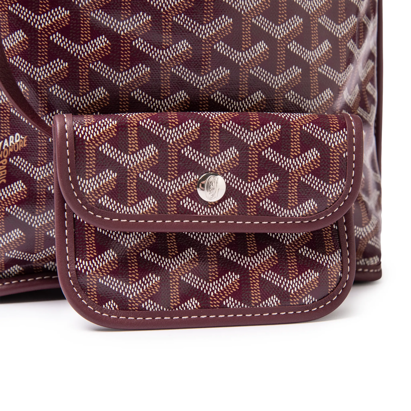 Sac Goyard Anjou Mini Burgundy — vue 5