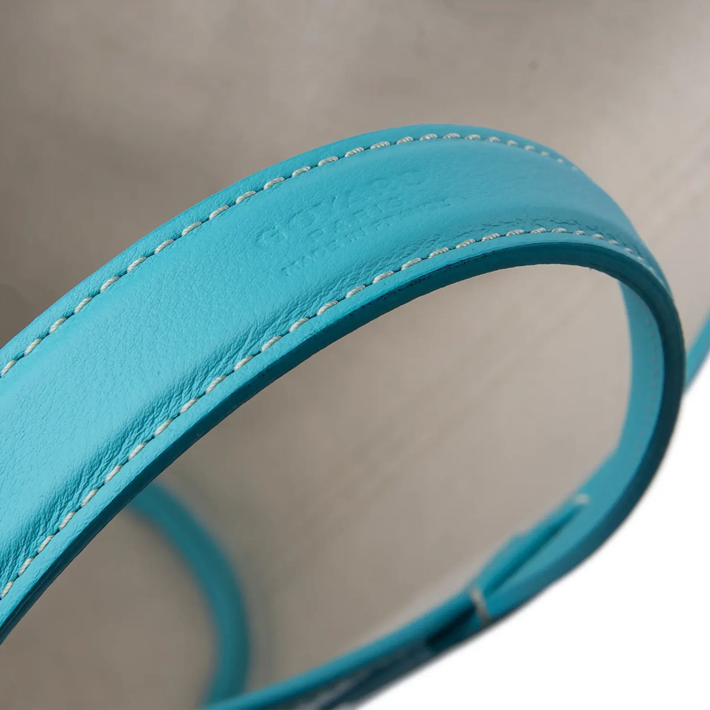 Cabas Goyard Belharra Turquoise PM — vue 4