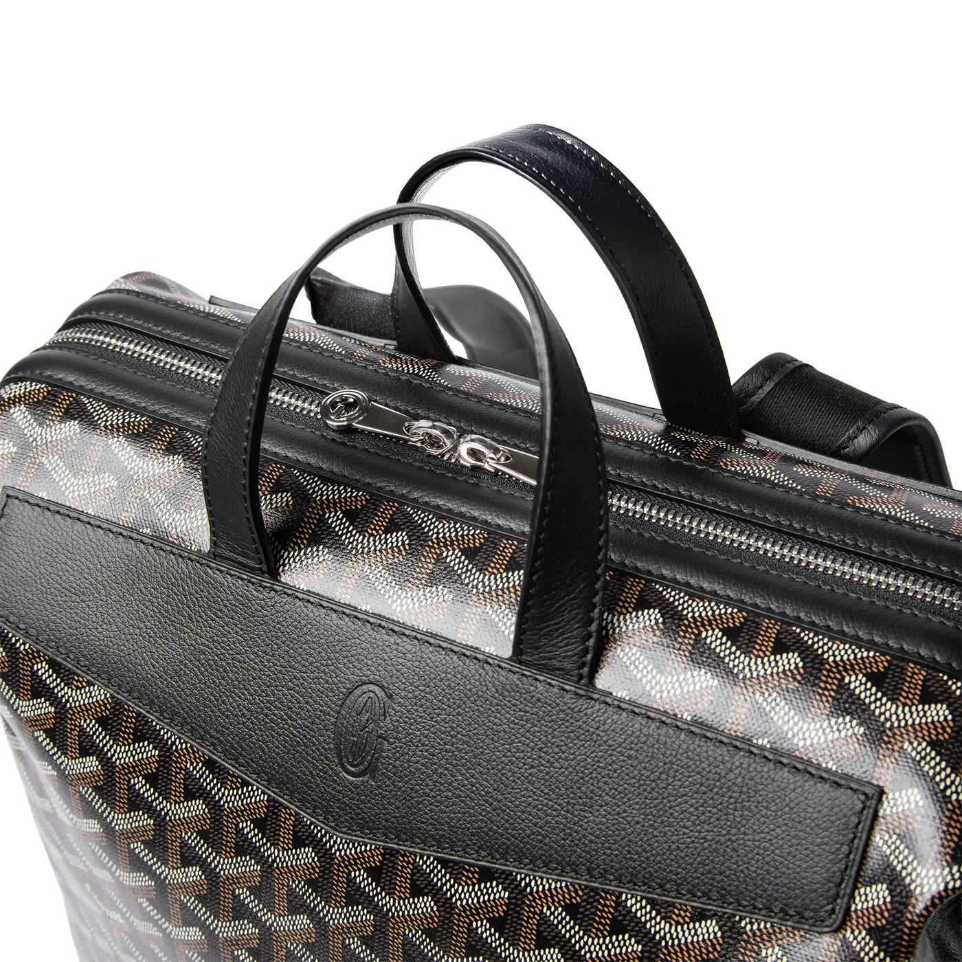 Sac à dos Goyard Noir Cisalpin — vue 4