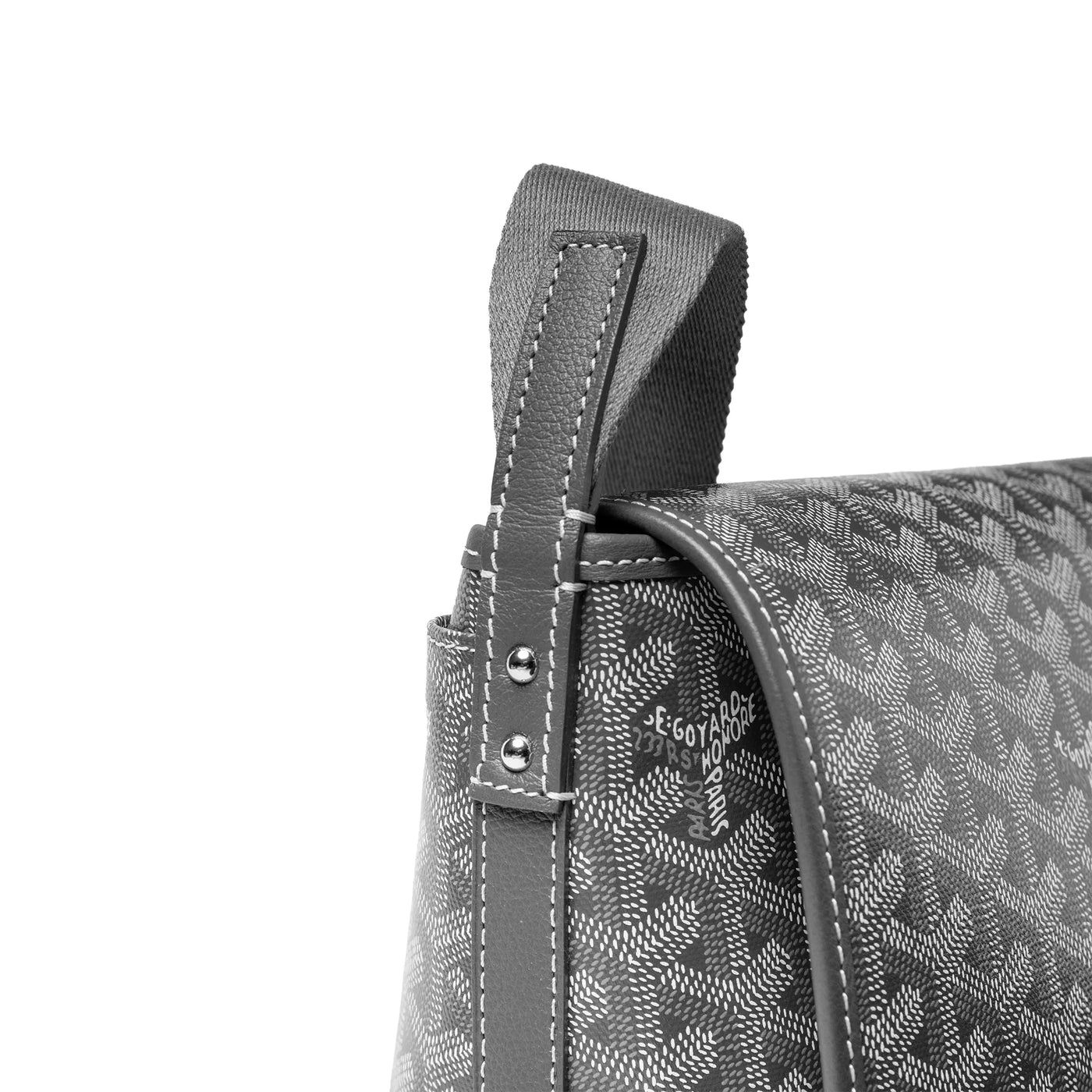 Sac à bandoulière Goyard Capetien MM Gris Messenger — vue 9