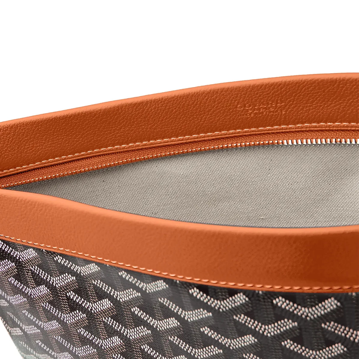 Pochette Goyard Conti Noir Tan — vue 3