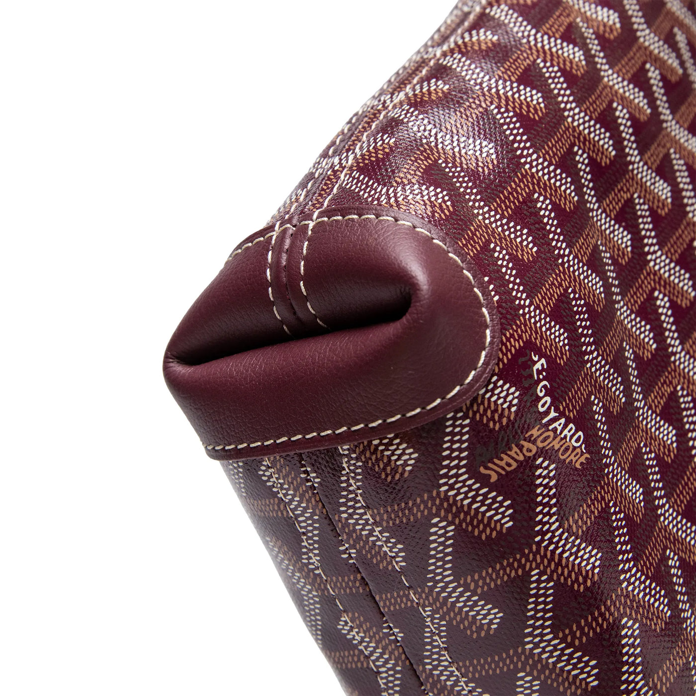 Pochette Goyard Conti Burgundy — vue 5