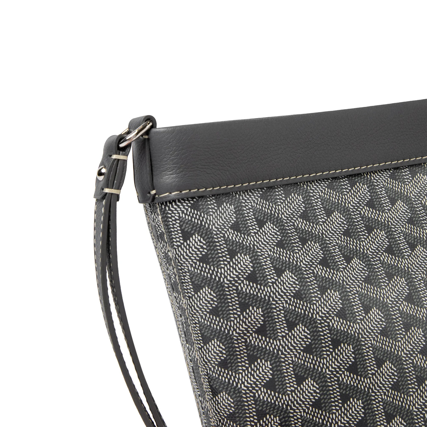 Pochette Goyard Conti Gris — vue 2