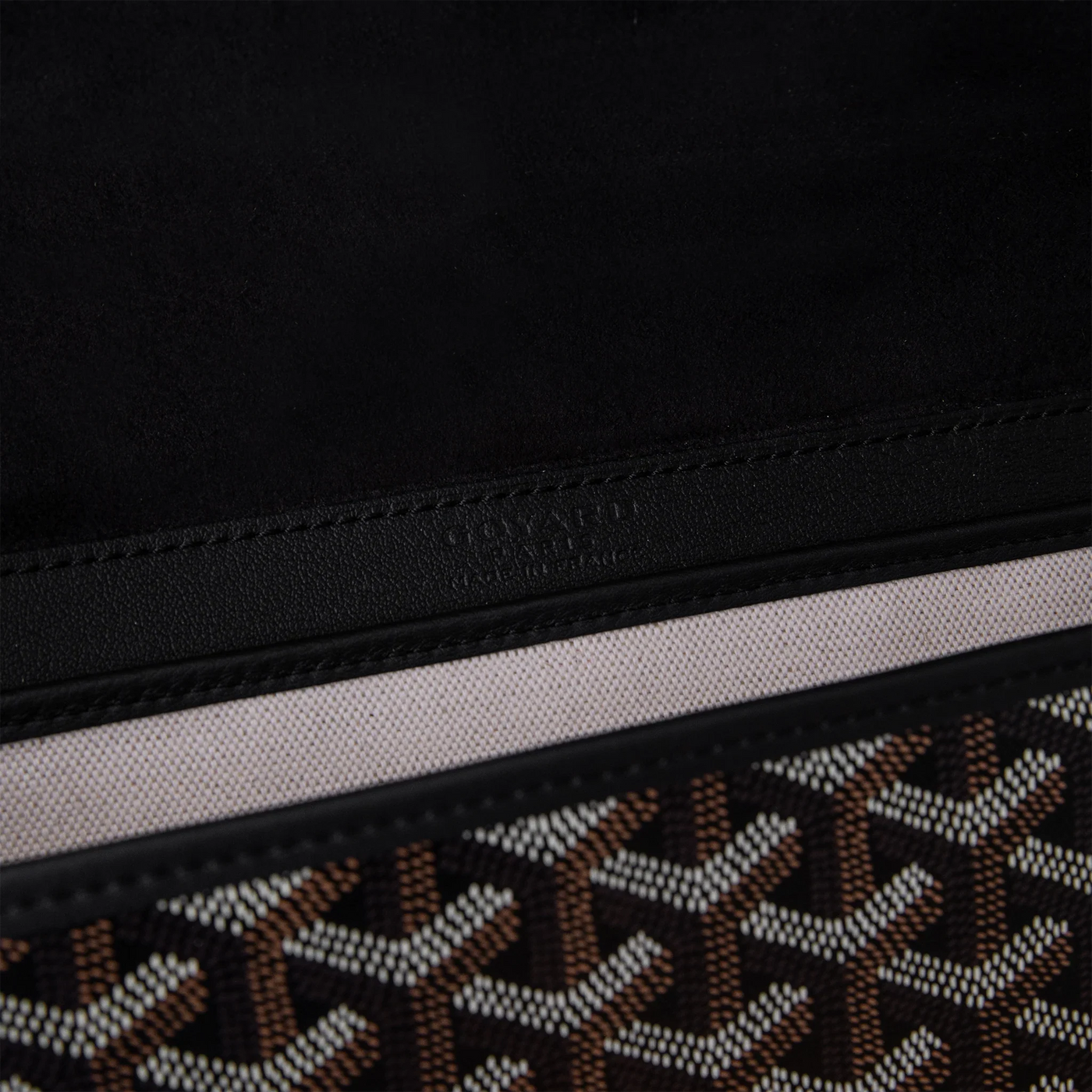 Sac à bandoulière Goyard Coursier Noir Messenger — vue 8