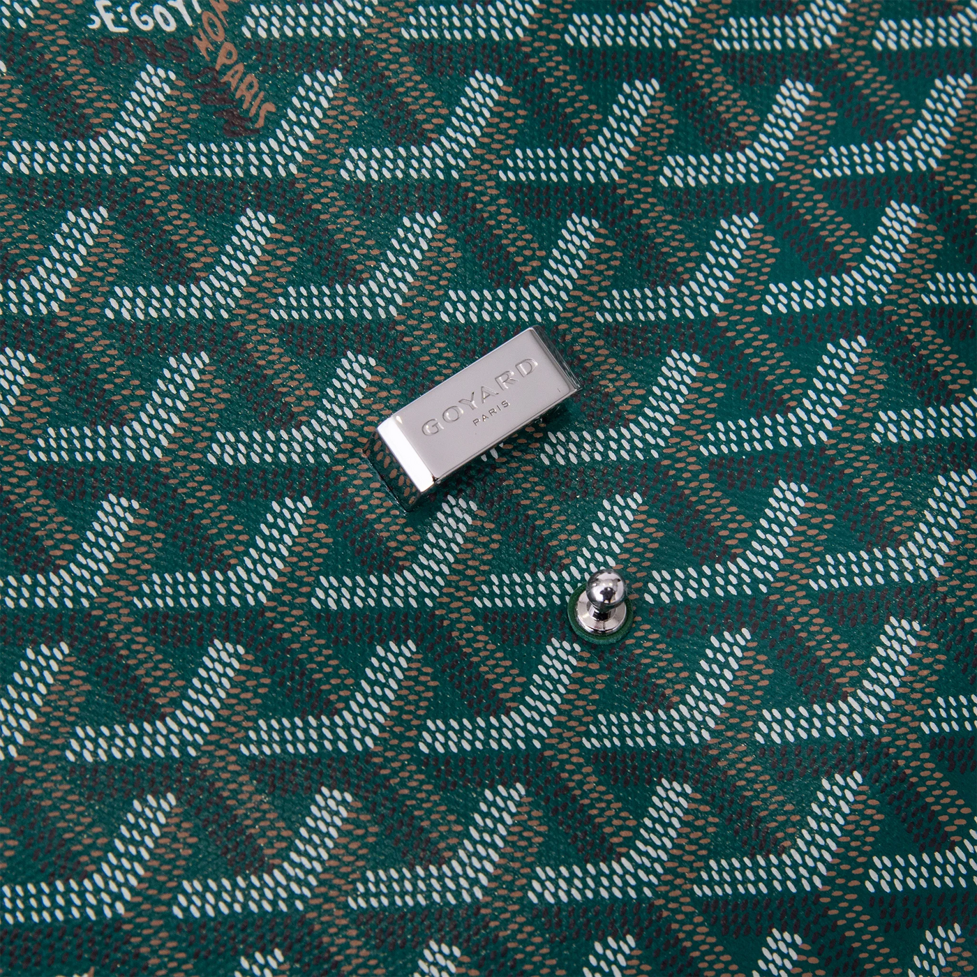 Sac à bandoulière Goyard Coursier Vert Messenger — vue 7