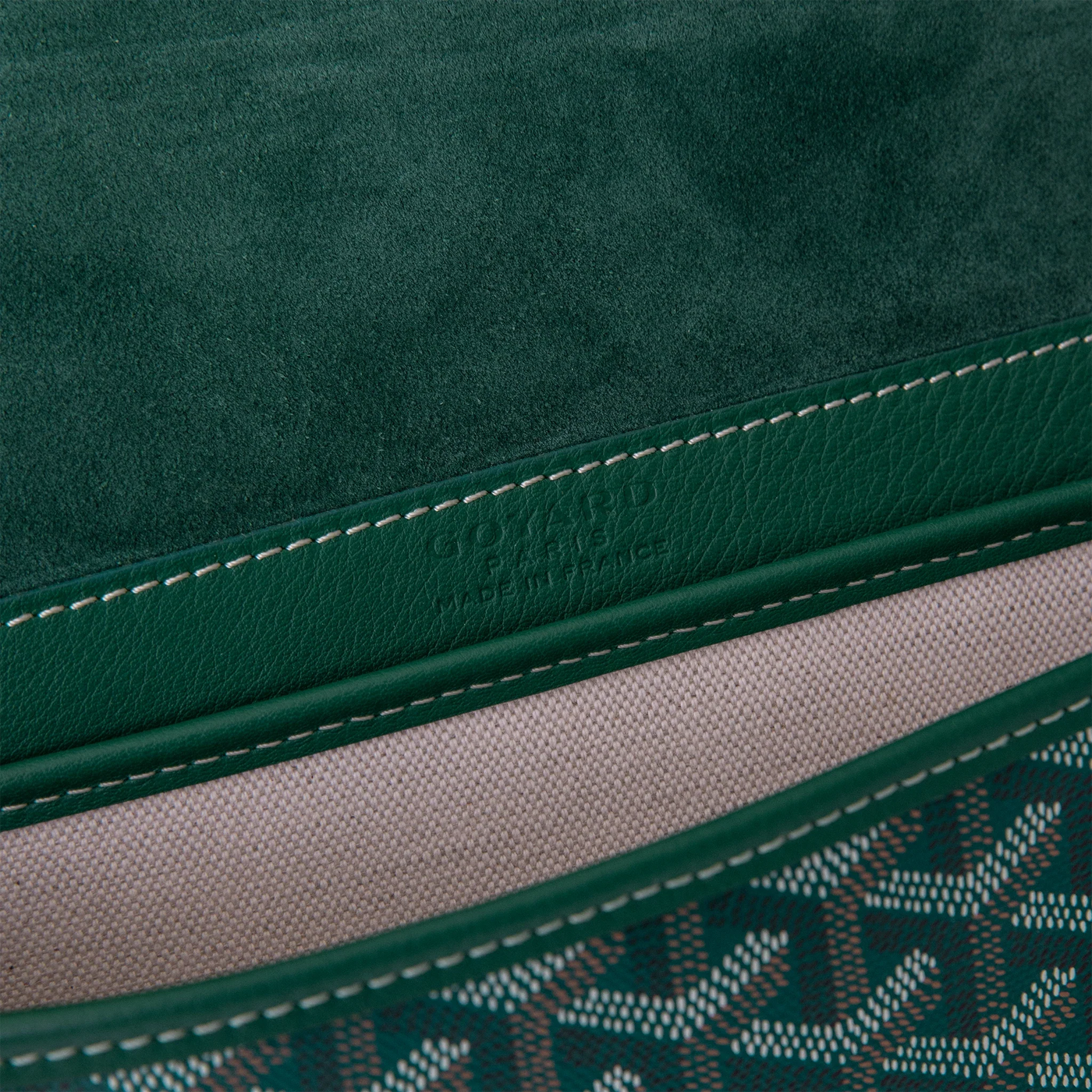 Sac à bandoulière Goyard Coursier Vert Messenger — vue 8