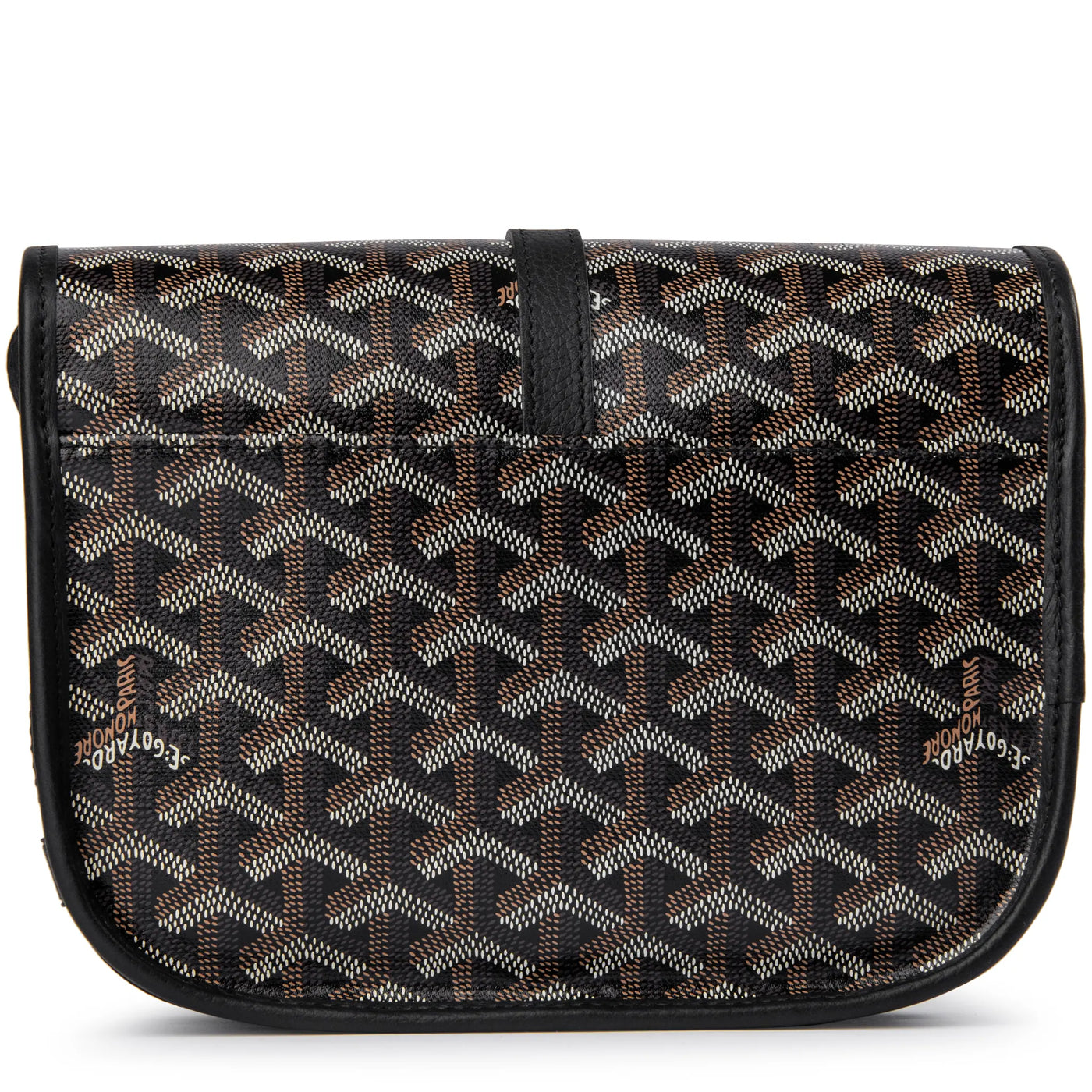 Sac à bandoulière Goyard Goyardine Belvedere II Noir PM Messenger — vue 2