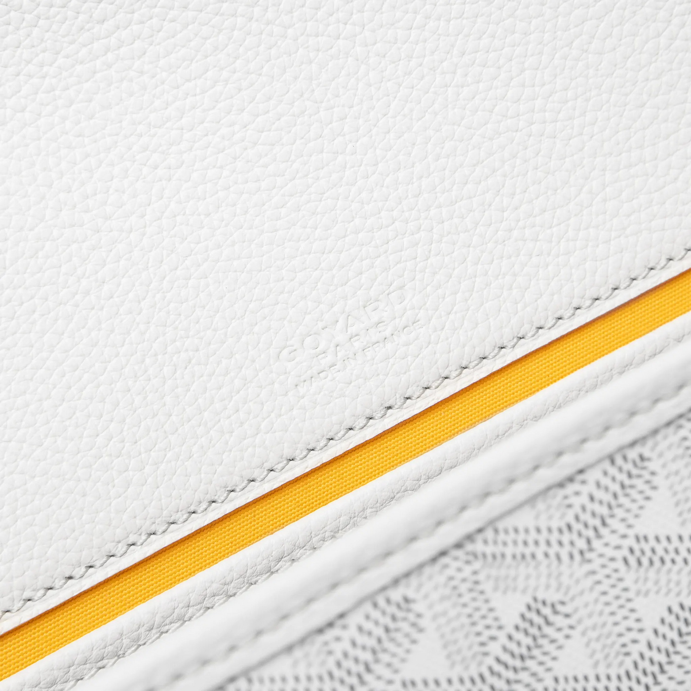 Sac à bandoulière Goyard Goyardine Belvedere II Blanc PM Messenger — vue 7