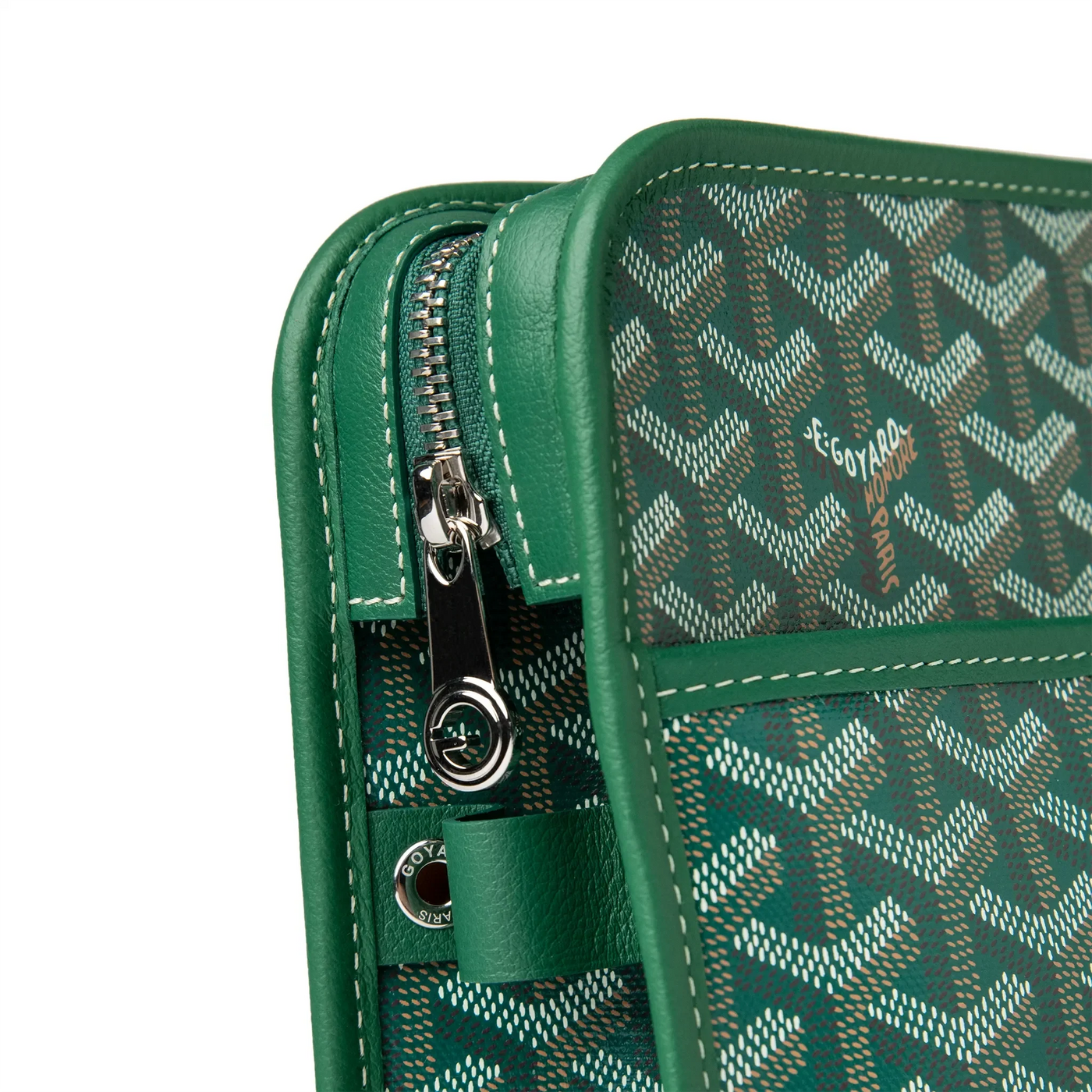 Trousse de toilette Goyard Jouvence GM Vert Washbag — vue 4