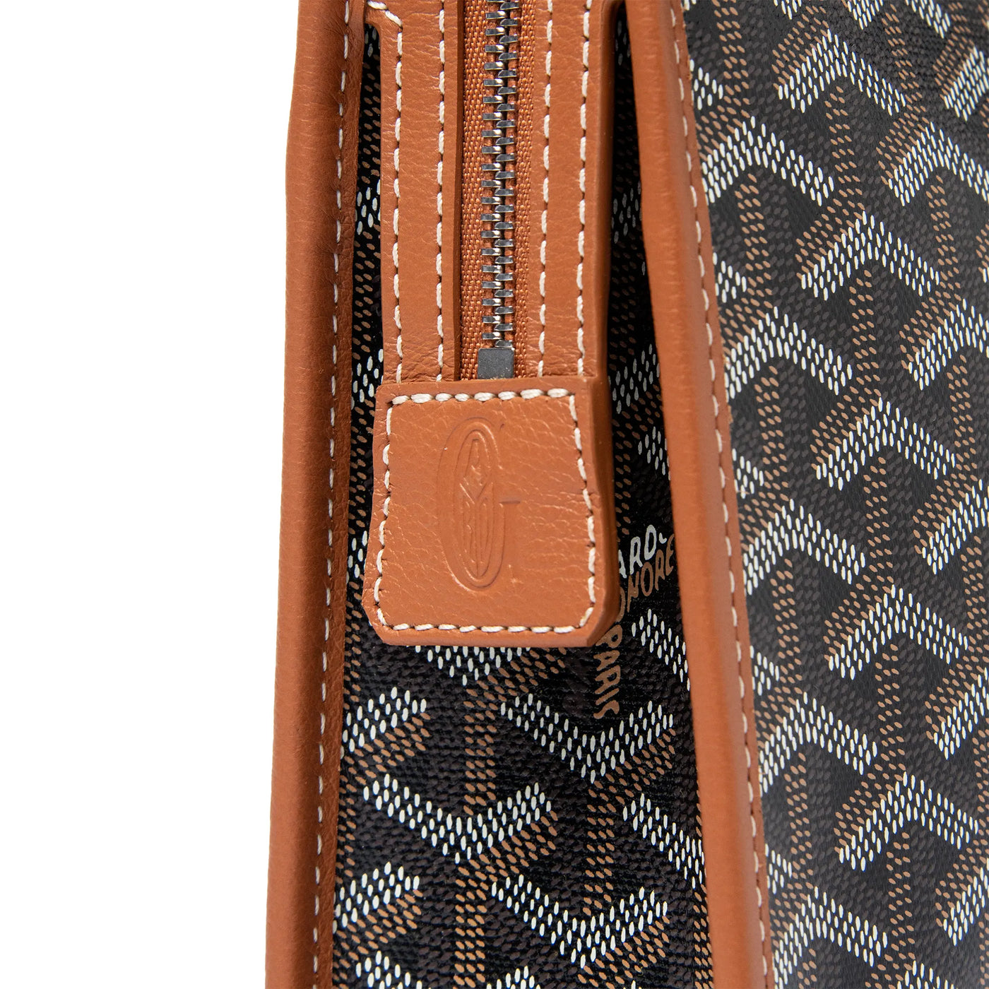 Trousse de toilette Goyard Jouvence MM Noir/Tan Washbag — vue 5