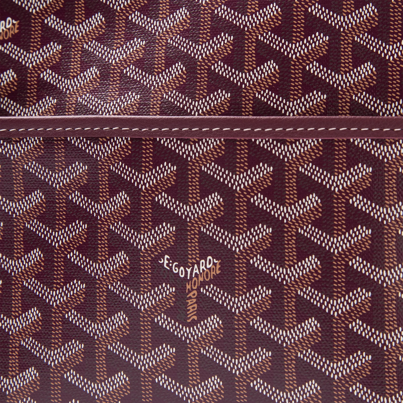 Trousse de toilette Goyard Jouvence MM Burgundy Washbag — vue 4