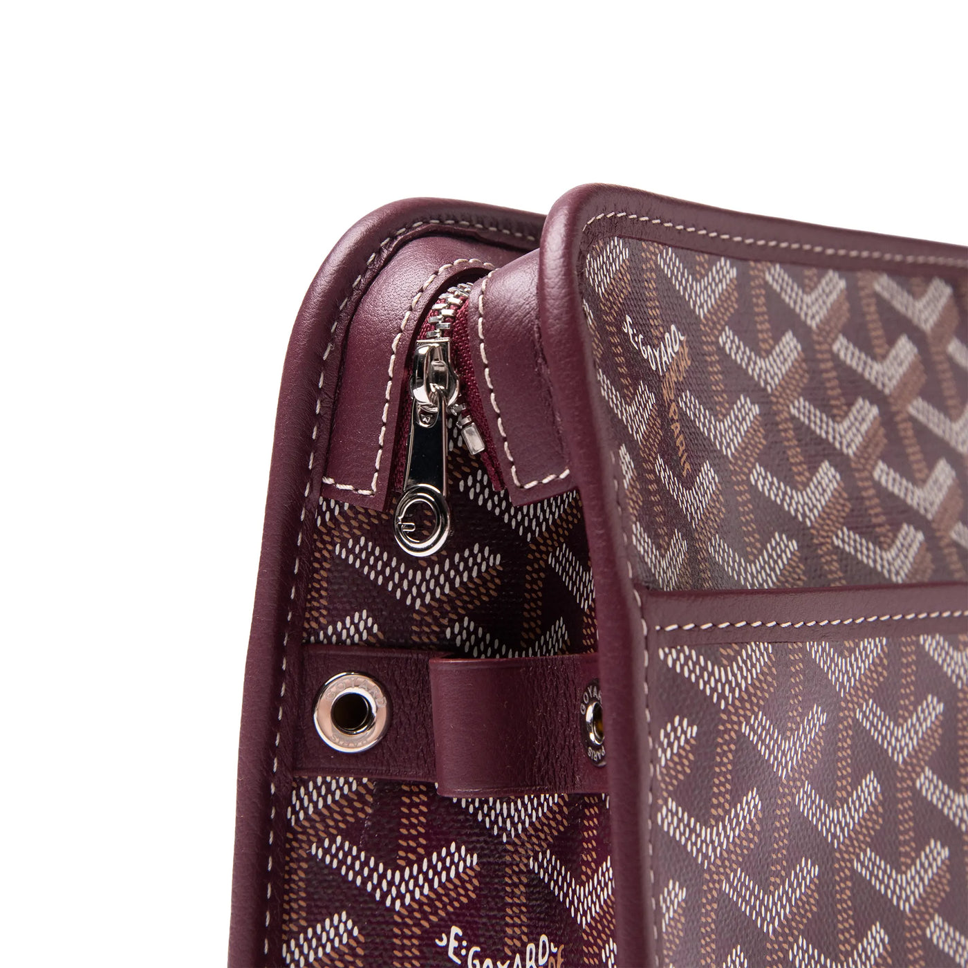 Trousse de toilette Goyard Jouvence MM Burgundy Washbag — vue 6