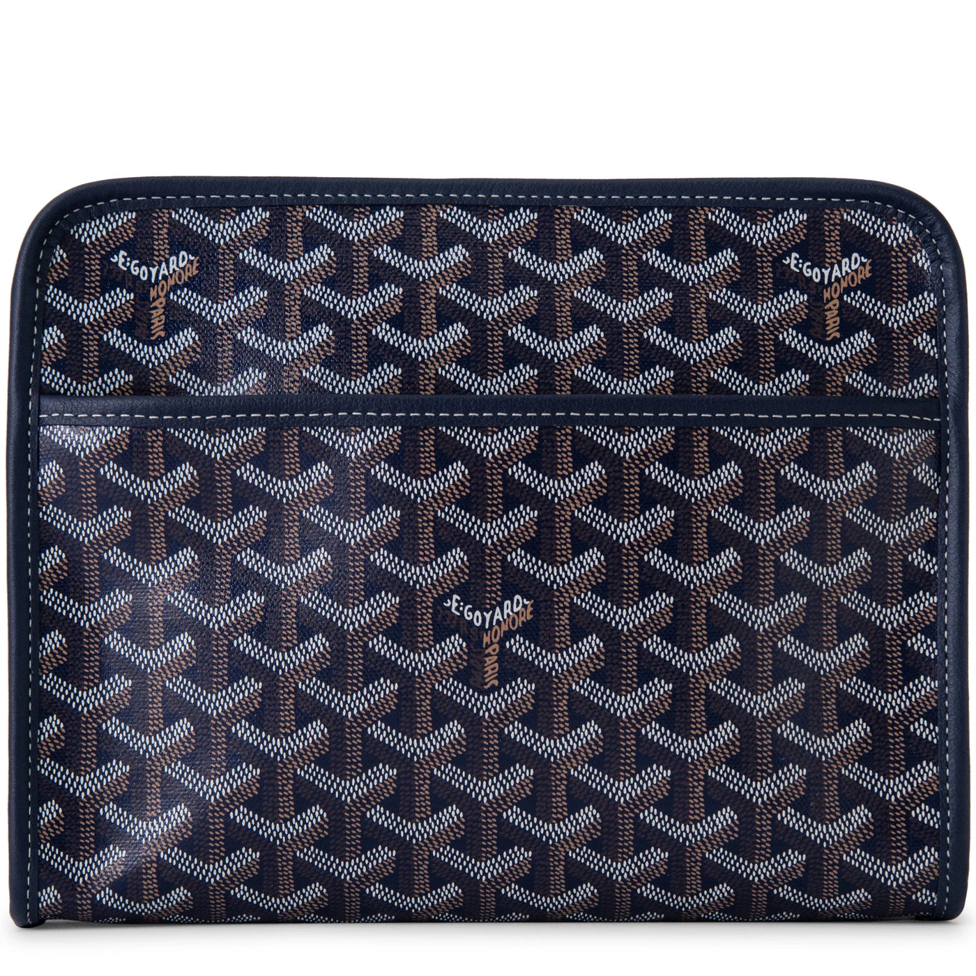 Trousse de toilette Goyard Jouvence MM Washbag Marine Bleu