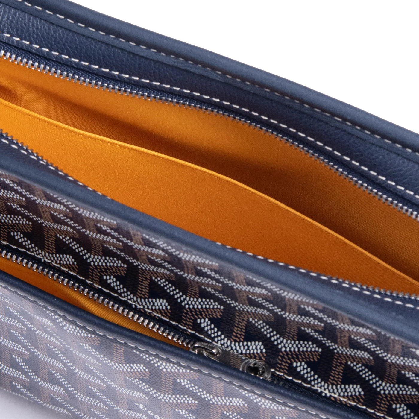 Trousse de toilette Goyard Jouvence MM Washbag Marine Bleu — vue 3