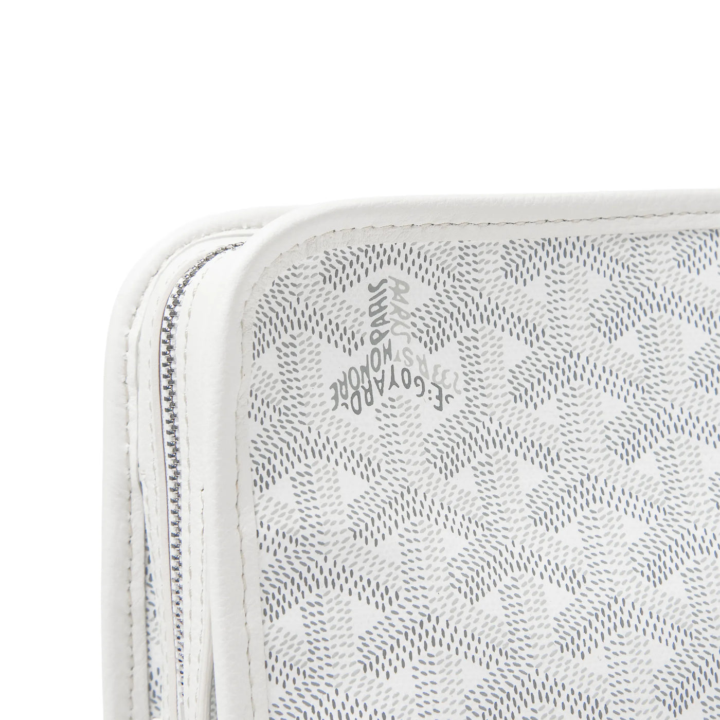 Trousse de toilette Goyard Jouvence MM Blanc Washbag — vue 5