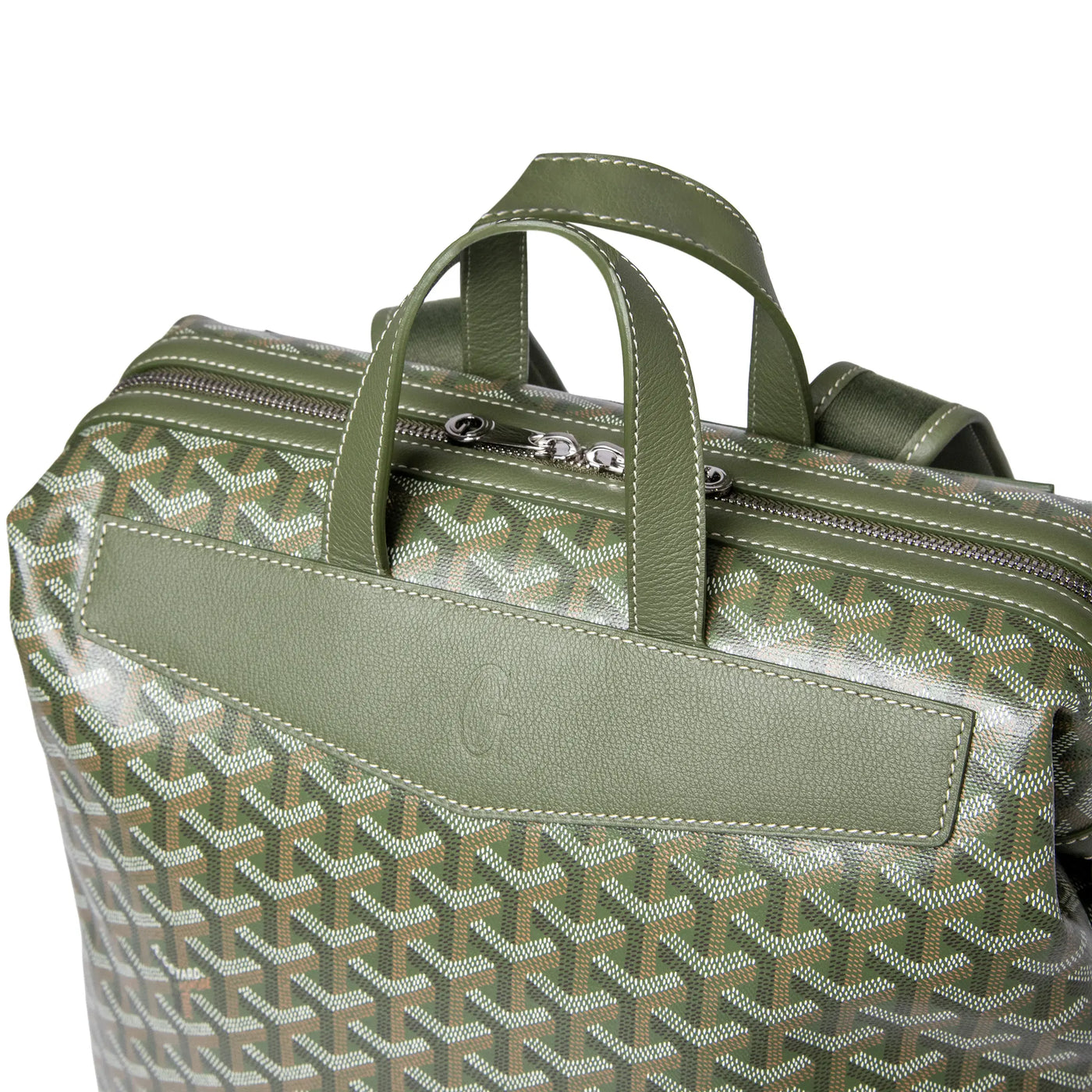 Sac à dos Goyard Khaki Cisalpin — vue 3