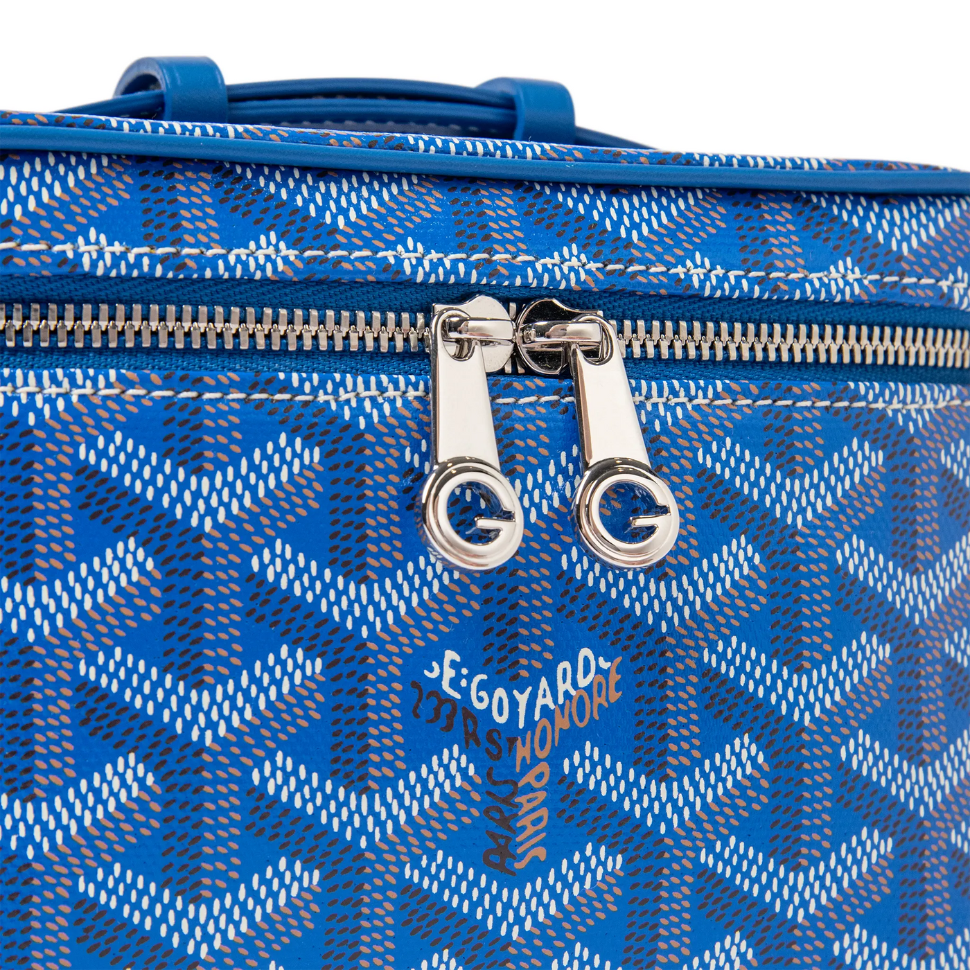 Trousse de toilette Goyard Muse Mini Sky Bleu Vanity — vue 5
