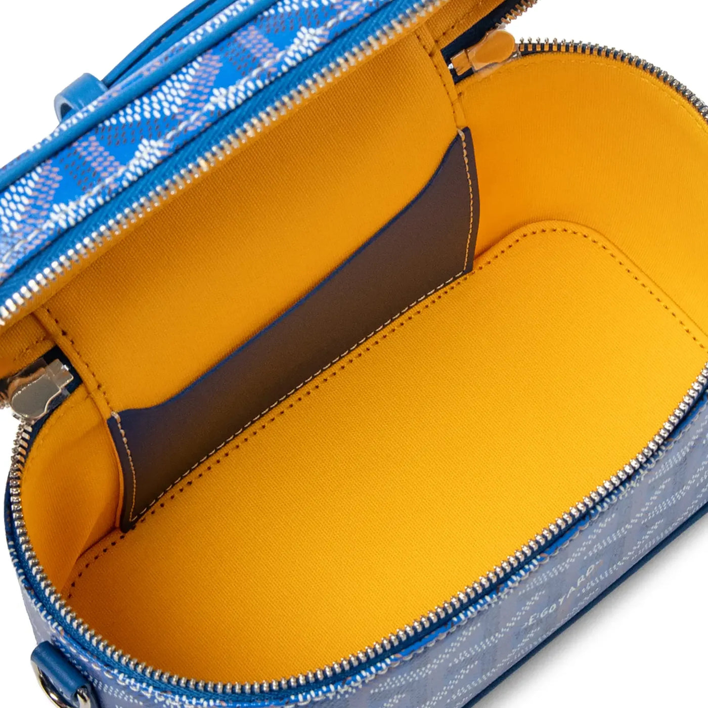 Trousse de toilette Goyard Muse Mini Sky Bleu Vanity — vue 7