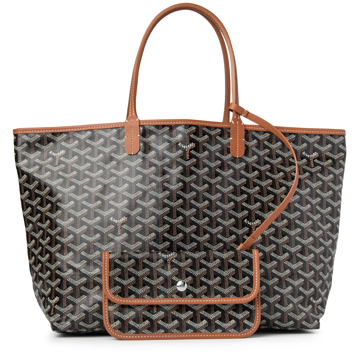 Cabas Goyard Saint Louis PM Noir Tan