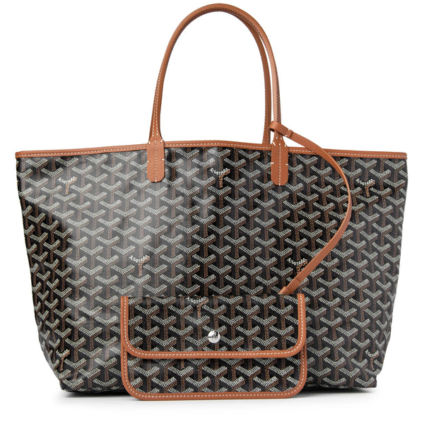 Cabas Goyard Saint Louis PM Noir Tan