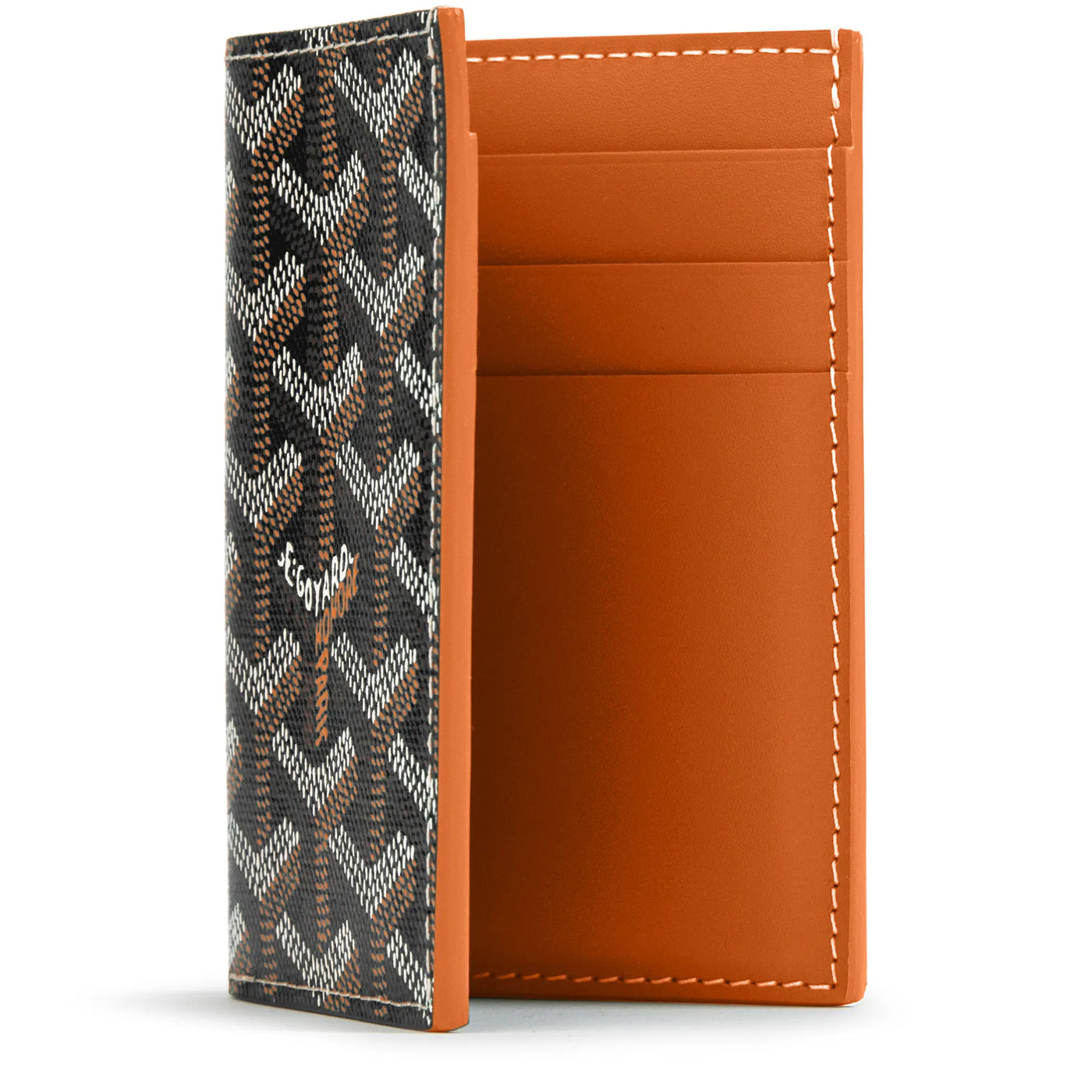 Portefeuille Goyard Saint-pierre Noir Tan — vue 3