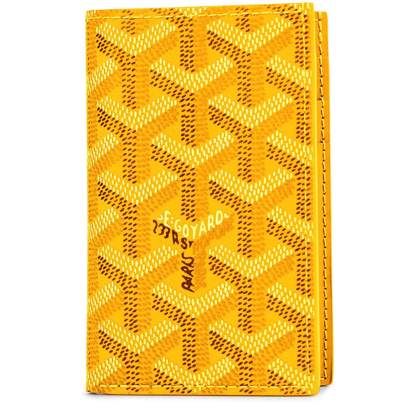 Portefeuille Goyard Saint-pierre Jaune