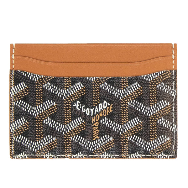 Porte-cartes Goyard Saint Sulpice Noir Tan
