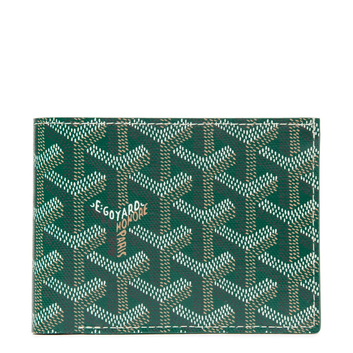 Portefeuille Goyard Victoire Vert