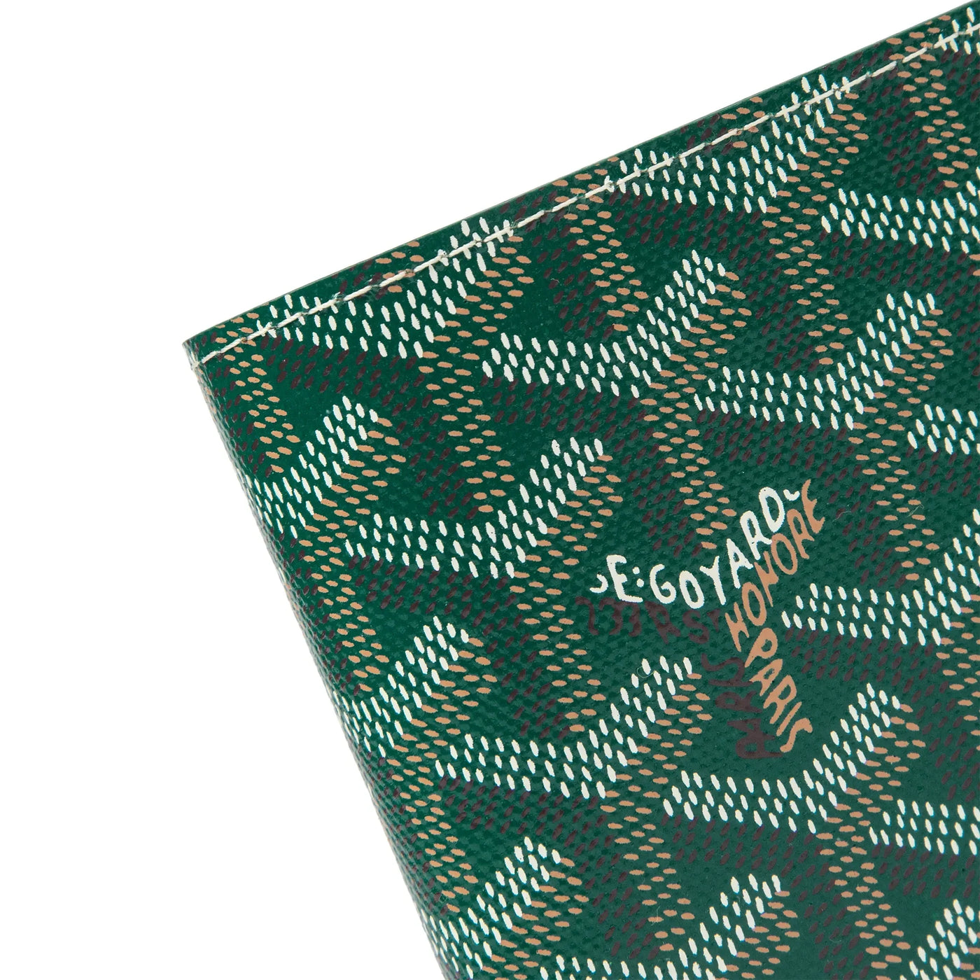 Portefeuille Goyard Victoire Vert — vue 4