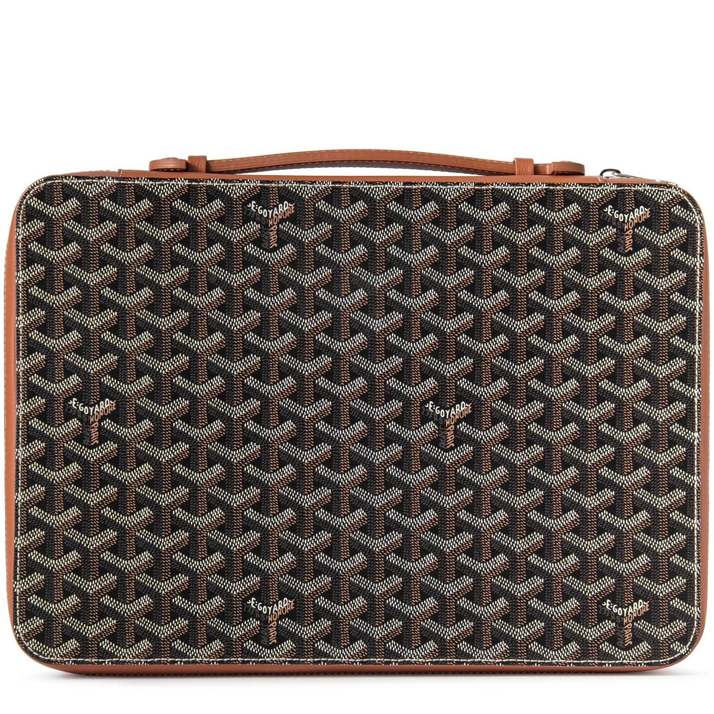 Portefeuille Goyard Compagnon Universel A4 Noir Tan — vue 2