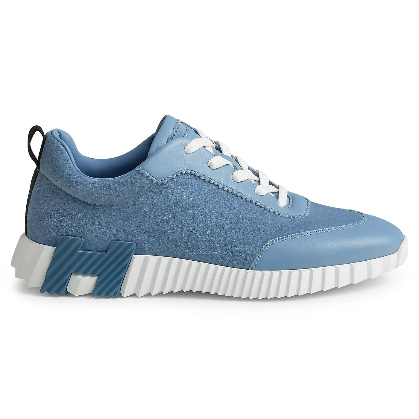 Baskets Hermès Bouncing Calf Bleu