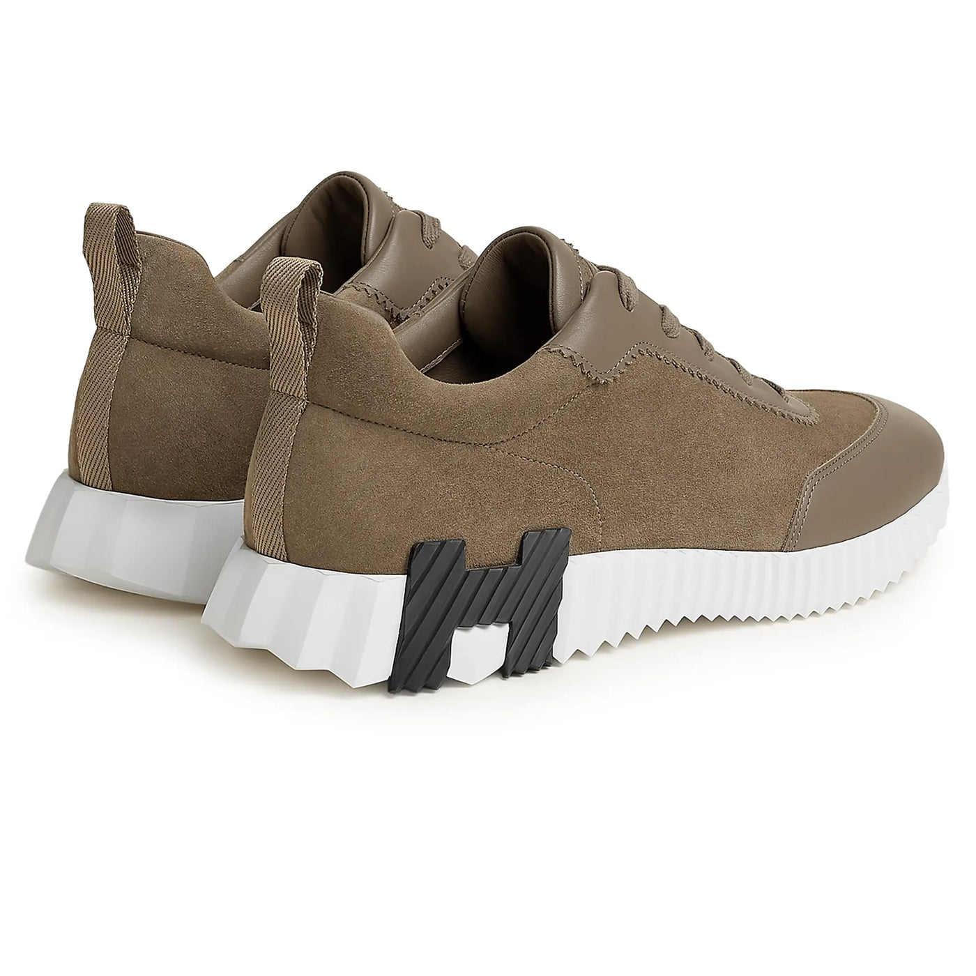 Baskets Hermès Bouncing Calf Étoupe — vue 2