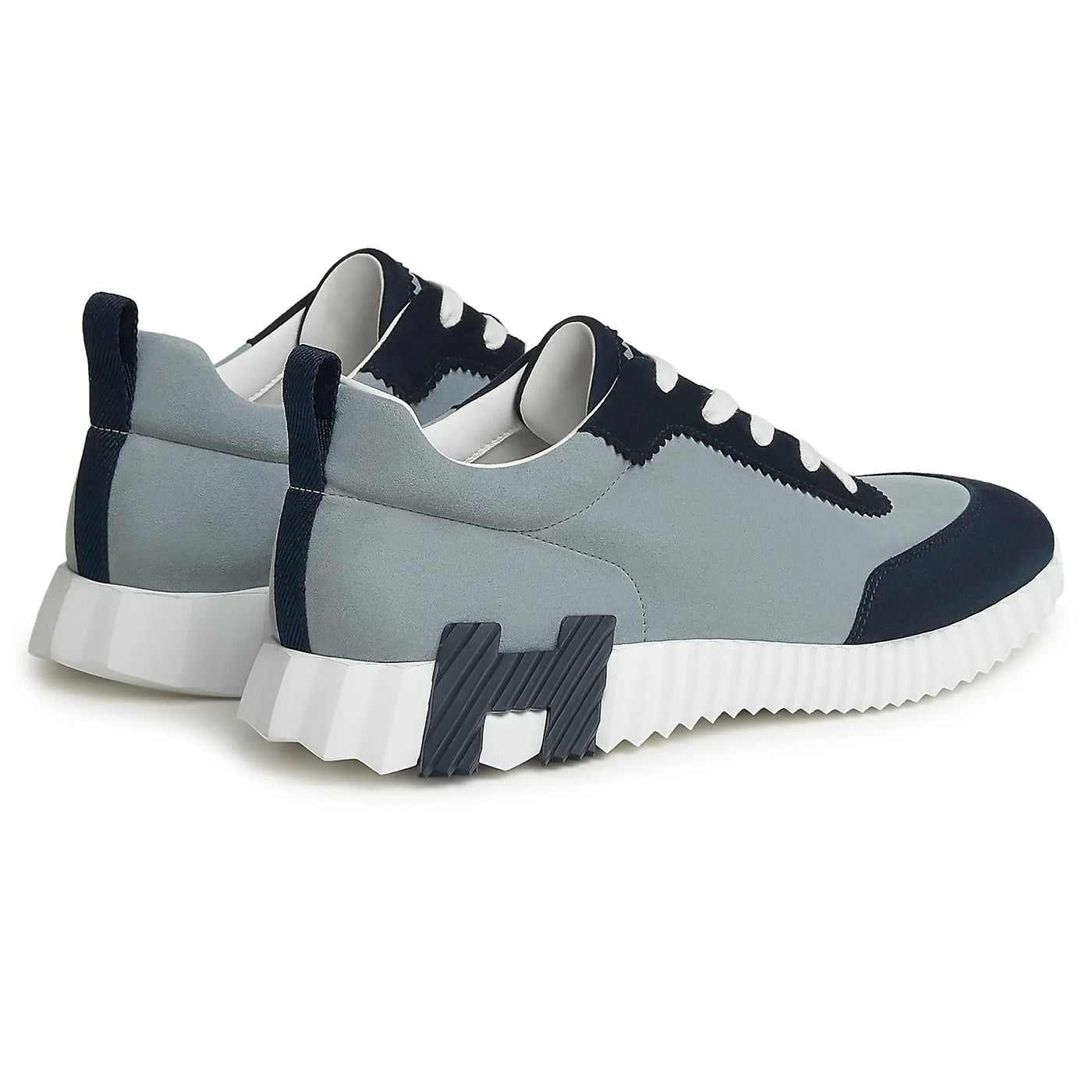 Baskets Hermès Bouncing Bleu Galet Marine — vue 2