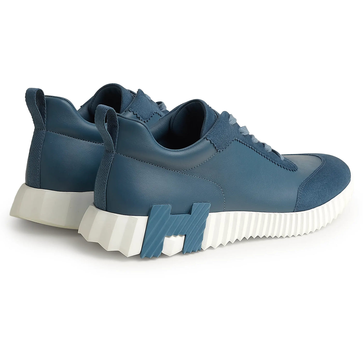 Baskets Hermès Bouncing Bleu Turquin — vue 4