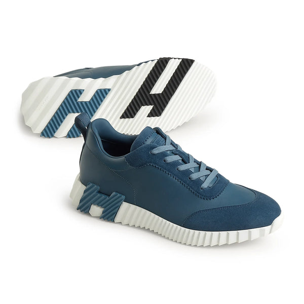 Baskets Hermès Bouncing Bleu Turquin — alt