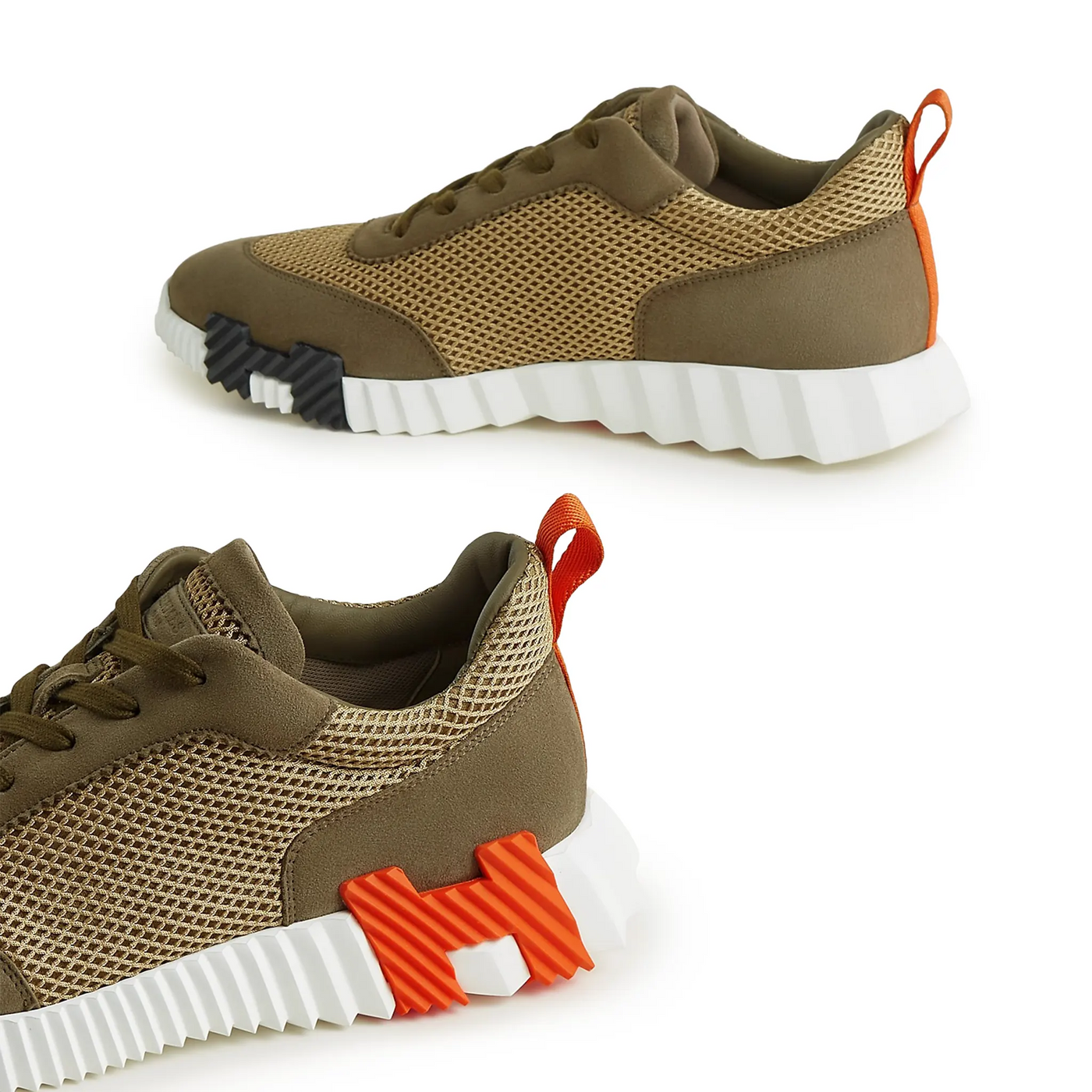 Baskets Hermès Bouncing Vert — vue 5