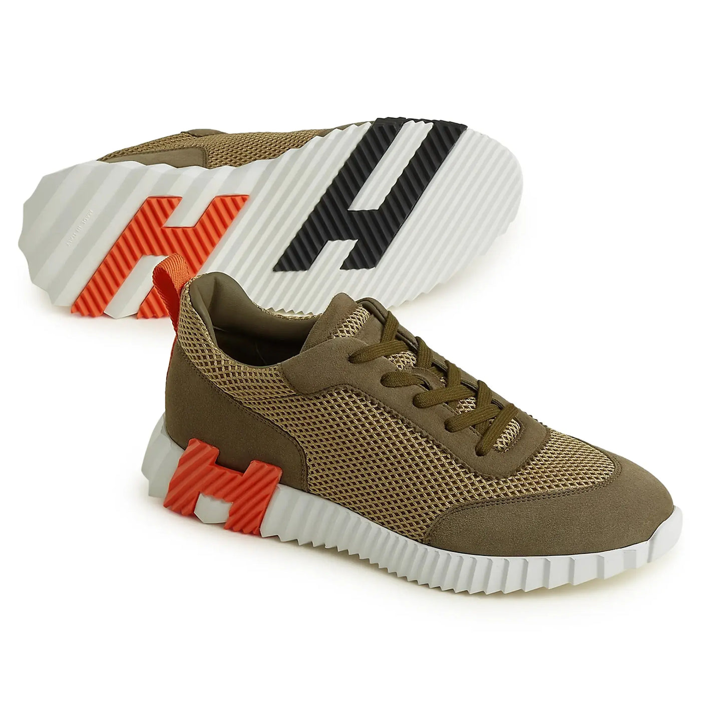 Baskets Hermès Bouncing Vert — vue 4