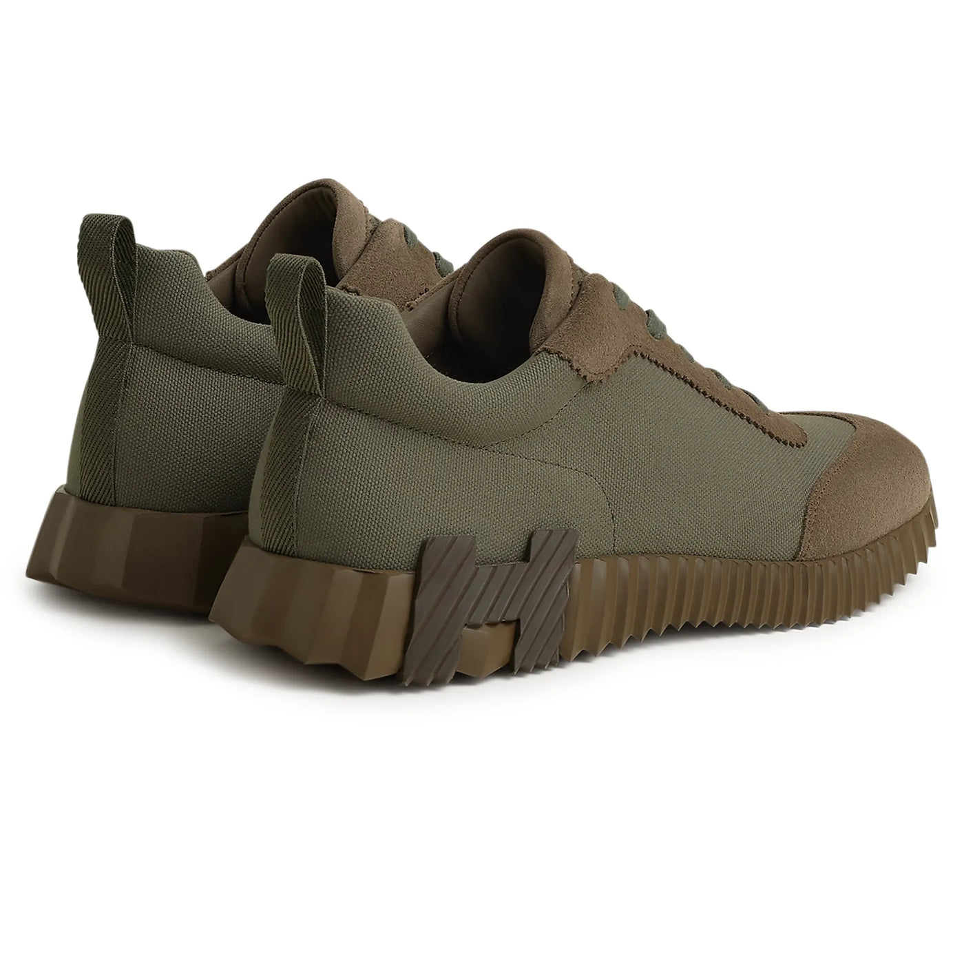 Baskets Hermès Bouncing Vert Toundra — vue 2