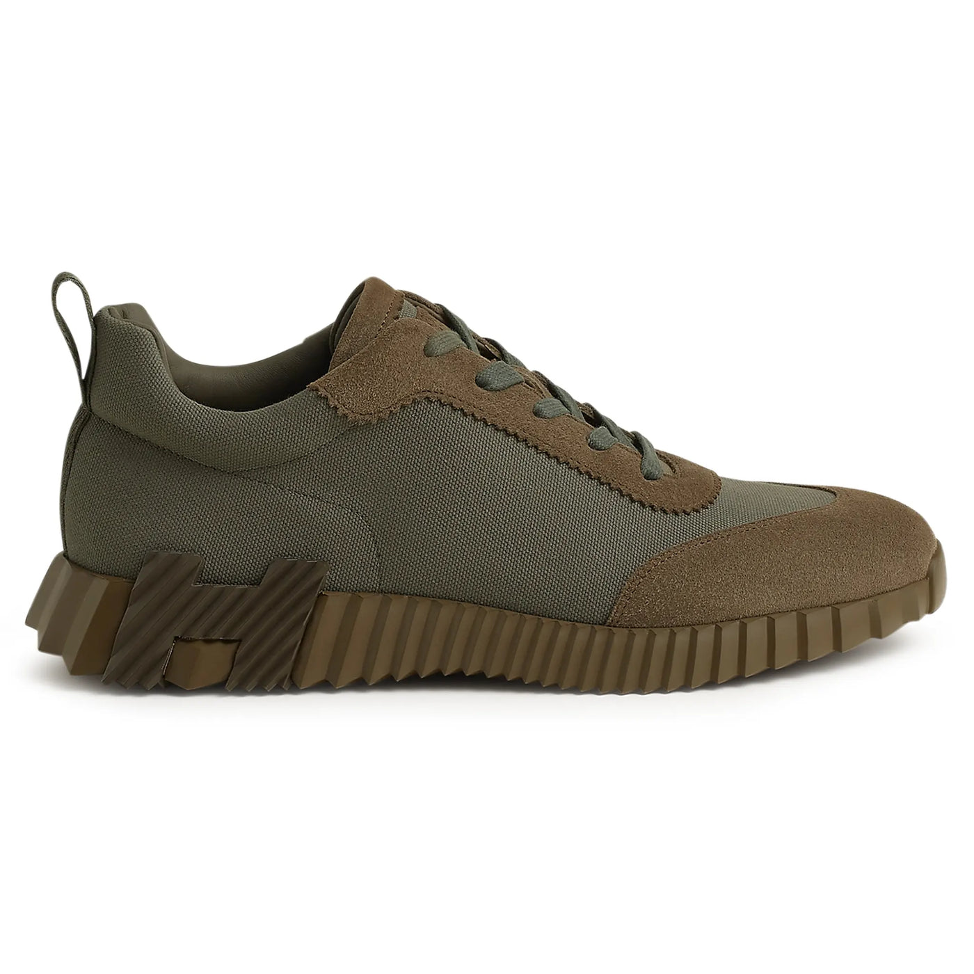 Baskets Hermès Bouncing Vert Toundra
