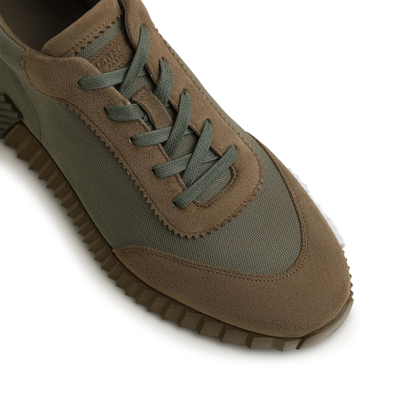 Baskets Hermès Bouncing Vert Toundra — vue 3